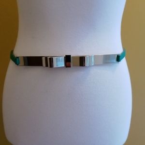 Sold BCBG Max Azria sz M emerald belt